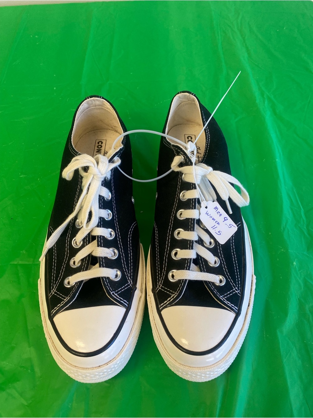 Converse Low Top Sneakers - Black & White